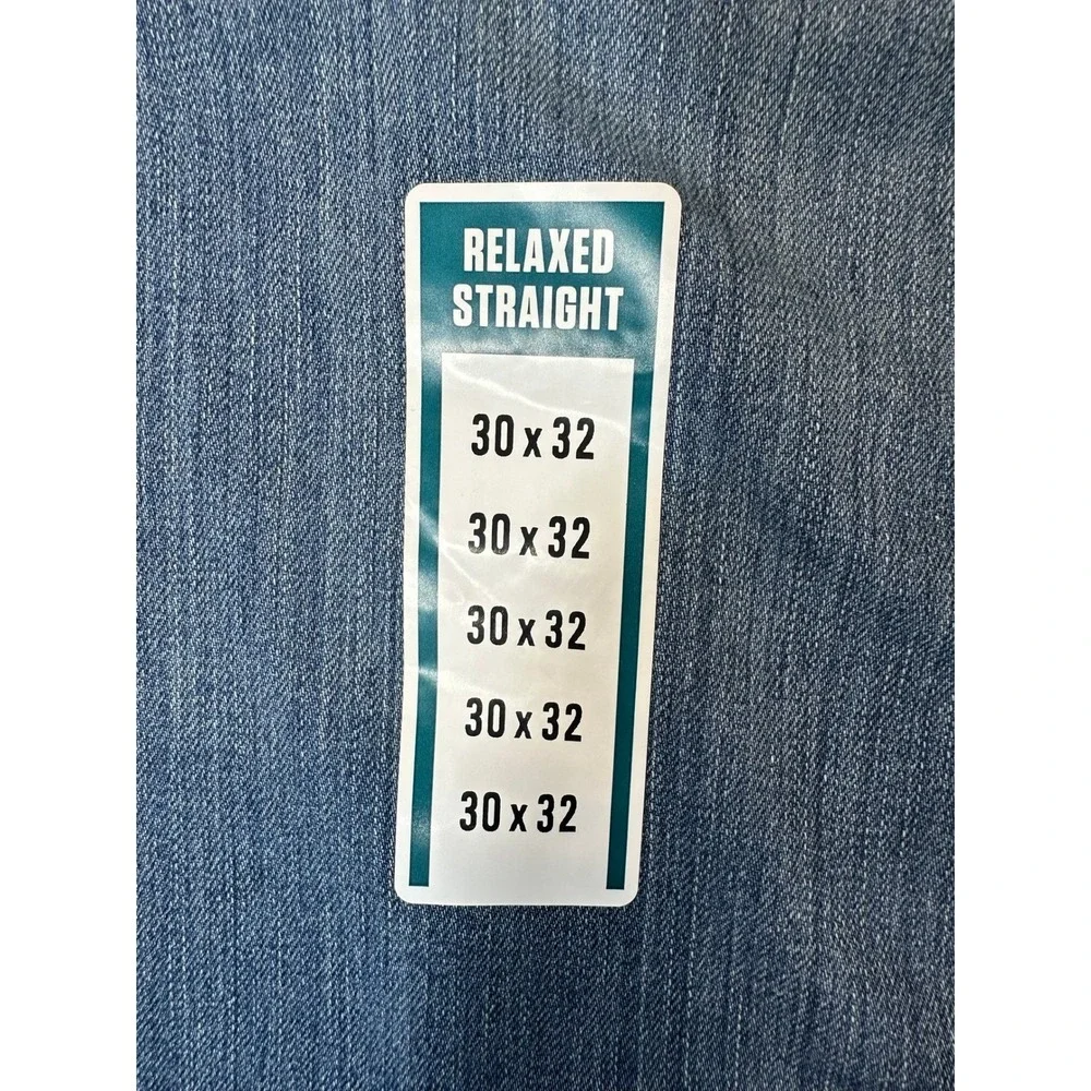 Carhartt Mens Rugged Flex Straight Jeans 102804 NWT 30x32 Blue BD2804-M